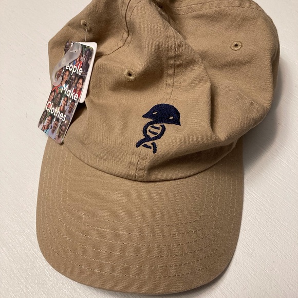 Known Supply Organic Cotton Sustainable Khaki Cap with Black Embroidery - Picture 2 of 11